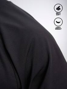 Maglietta casual da uomo con maniche a raglan e vestibilità ampia