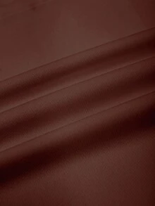 Débardeur décontracté à col rond avec imprimé chevalier, coupe ample pour femmes - Marron - Voir 4