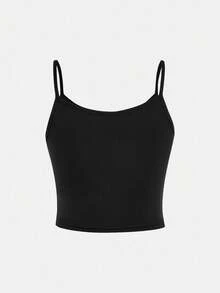 SHEIN Girlism 少女暗街时尚星星网眼透视两件套紧身上衣 - 黑色 - 查看 5