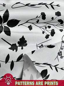 SHEIN Clasi 女士休闲优雅复古花卉 V 领无袖衬衫，夏季工作/日常穿着，无袖上衣