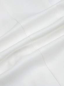 Almamuse بليزر أنيق للنساء مزين بأزرار معدنية للارتداء اليومي - أبيض - مشاهدة 6