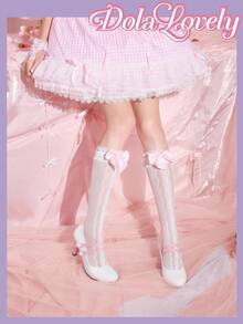 Dola Lovely 休闲撞色女式高跟鞋，适合日常穿着