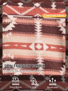 Freevana Plus-Size Women'S Autumn And Winter Stand-Up Collar Spliced Solid Color Jacket Long-Sleeved Christmas Holiday Zipper Thickened For Warmth Jacket Vintage Casual Jacket Winter Fall Autumn Warm & Comfortable CasualFluffy Jacket, Plus Size, Suitable For Outings, Autumn Season Thanksgiving Outfit Women New Years Women Outfit Winter Dresses Winter Clothes Women Rave Outfits, For Winter Artwork Print Design Thermal Fabric Streetwear For Women Casual Ladies Long Sleeve Cardigan