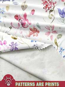 SHEIN LUNE Plus Size Floral Print Camisole And Tank Top Set, Suitable For Vacation Suitable For Going Out - White - View 3