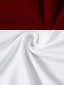 Manfinity Homme 男士撞色圆领短袖T恤 - 彩色 - 查看 4