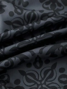 Surfspeed Men's Beach Vacation Casual Printed Drawstring Pocket Beach Shorts