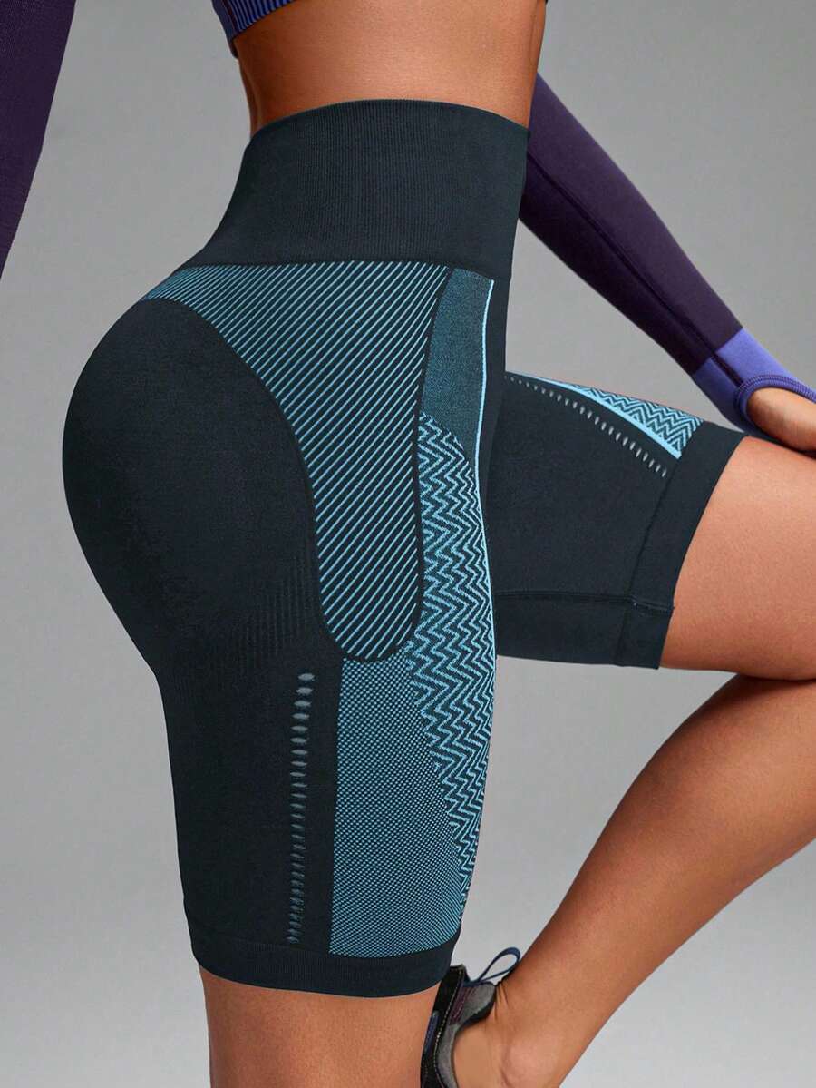 Innovista 无缝运动健身短裤，适合秋季运动、骑行、高腰V型露背日常休闲、瑜伽、普拉提、高强度间歇训练等运动，紧身运动服，结构化面料，如黄油般柔软舒适，活动自如，功能性压缩，防蹲，无缝提臀，复古橄榄绿，实用时尚风