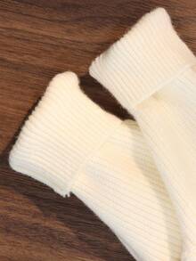 SHEIN 3 件套男婴休闲宽松圆领长袖毛衣，适合夏季 - 彩色 - 查看 5