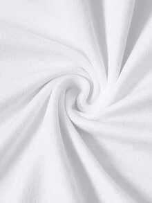 Manfinity Homme 男式拼色字母与数字图案圆领短袖 T 恤 - 彩色 - 查看 4