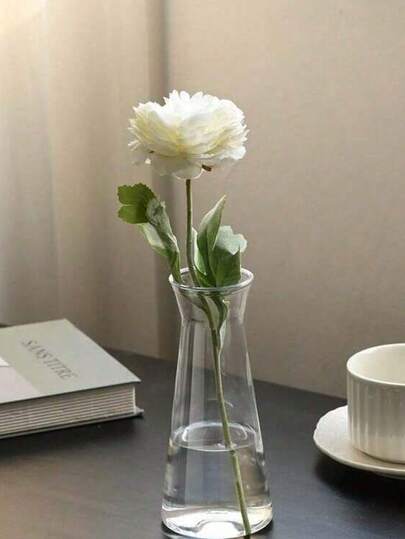 1/5/8/ Moderne Minimalist Plastic Flower Vase, Thick Transparent Bloemen Container, No Power Or Battery Needed, Home Pot, Ideal Tabletop, Wedding, Dining Table, ation view 6