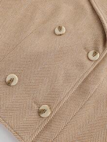 Franclia جاكيت قصيرة نسائية كاجوال من نسيج السمكة الحديثة