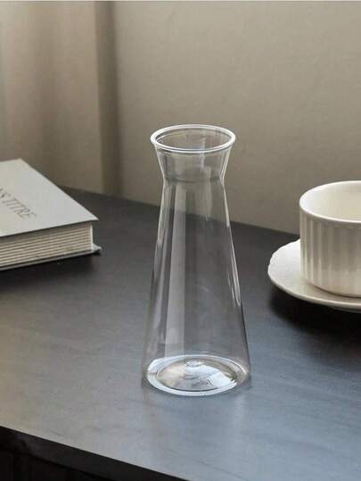 1/5/8/ Moderne Minimalist Plastic Flower Vase, Thick Transparent Bloemen Container, No Power Or Battery Needed, Home Pot, Ideal Tabletop, Wedding, Dining Table, ation view 2