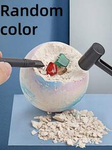 SHEIN 挖掘探险套装：探索宝石与行星——终极考古挖掘玩具套装，适用于化石搜寻、STEM 教育活动和科学实验 | 送给年轻探险家和有抱负的古生物学家的绝佳礼物