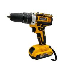 SHEIN 1 套 SUBY 无绳冲击钻 3 功能电动螺丝刀，带 2x21V 电池，24 件配件，适用于家庭 DIY 维修建筑木工钻孔工具套件