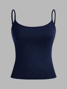 SHEIN EZwear 3pcs/Set Women's Sexy Cropped Camisole Tops, Suitable For Summer - Multicolor - View 7