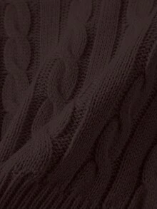 Franclia Women Solid Color Crew Neck Long Sleeve Casual Top Knit Pullover Fall Winter Outfit