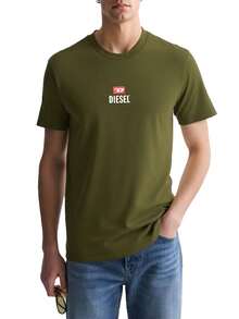 Diesel T-Diego Men's T-Shirts Green - Green - View 1