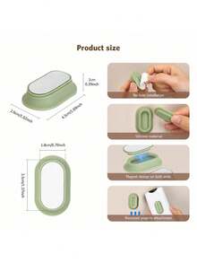 1 pièce Support magnétique pour télécommande, support mural auto-adhésif sans trace pour le rangement des télécommandes, support pour télécommandes, chargeurs, rangement de produits ménagers