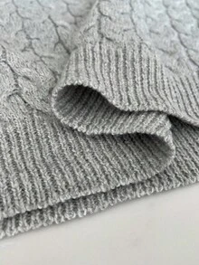 Elenzga Women's Simple Stylish Long Sleeve Button Long Pants Sweater Set, Plus Size Outfits For Autumn/Winter