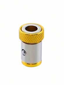 1/3/6 Pcs Universal Anti-Slip Alloy Magnetic Screwdriver Bit Holder With Blue, Yellow And Red Magnetic Rings,Tool Accessories
