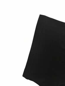 Manfinity Sport Corelite 男式蜘蛛印花宽松圆领短袖运动T恤 - 黑色 - 查看 4