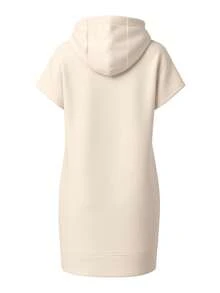 DKNY Women's Classic Fit Quick-Dry Skin-Friendly School Casual Outing Beige DP5D4899-KN4 - Ivory Beige - View 6
