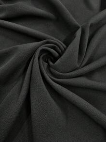 SHEIN Clasi Women's Simple Office Lady Style Long Sleeve Jacket & Pocket Design Pants Suit Set, Versatile For Commuting Fall Cloth For Women - Black - View 7