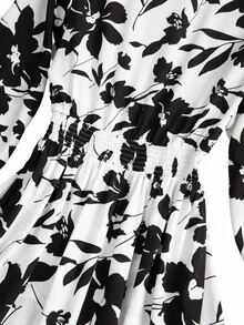 GlowEve CURVE Vestidos de Halloween talla grande - Blanco y Negro - Ver 3