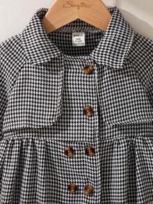 Souflis Souflis Girls' Fashionable Casual Classic Floral Print Long Sleeve Windbreaker Jacket, Suitable For Spring, Autumn, Winter, Outdoor, Back To School, Daily Wear Fall - Multicolor - View 4