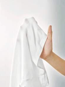 Maija White Asymmetric Ruched Front Rose Gold Metal Button Decor Long Sleeve Minimalist Elegant Blouse For Women White Top Women Long Sleeve White Top Fitted Tops Women Women Long Sleeve Tops White Tops Women,Fall Women Clothes,Halloween,Fall Clothes For Women