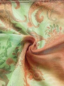 Soleia 女式露背细肩带镂空短款上衣 - 彩色 - 查看 8