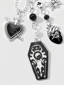 ROMWE Goth Keyrings & Keychains - Multicolor - View 10