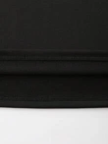 ROMWE MEN Street Life Men's Street Dark Figure Print Long Sleeve Top, Fall - Black - View 4