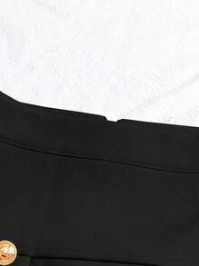 GlowEve 优雅褶饰链条迷你裙