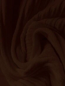 Franclia Áo chui đầu dệt kim thanh lịch dành cho nữ, giản dị & đa năng, phong cách Pháp lãng mạn, mùa thu/đông - Cà phê nâu - Xem 6