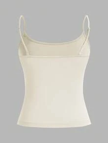 SHEIN EZwear 3pcs/Set Women's Sexy Cropped Camisole Tops, Suitable For Summer - Multicolor - View 9