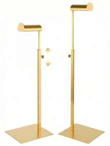 1 Giá Trưng Bày Túi Xí Tuyệt Đẹp – Giá đỡ bằng thép không gỉ có thể điều chỉnh độ cao, có sẵn màu vàng/đen/bạc; Đa năng dùng để trưng bày túi xách, mũ và trang sức, phù hợp cho gia đình, cửa hàng thời trang và cửa hàng bán lẻ phụ kiện; Dễ lắp đặt, chống gỉ và bền. - Nhiều màu - Xem 2