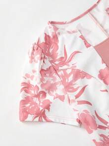 Ellevyn Rochie elegantă de petrecere, mărime plus, cu imprimeu floral, petice, mâneci bufante, mulată, 2 în 1, ținută de Ziua Îndrăgostiților, Rochie de femeie, Rochii western pentru femei, Rochie de Paște pentru femei, Ținute elegante pentru femei, Rochii formale pentru femei