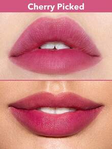 SHEGLAM For The Flush Lip & Cheek Tint-Cherry Picked Long-Lasting Matte Finish Lip Tint Easy-To-Use Lightweight Blush Moisturizing Lip Stain Liquid Lipstick Pink Purple Liquid Lipstick Brand Beauty Makeup Face Paint Cosmetic For Women Girls Perfect For Fall Winter Ideal For Y2K Fancy Fashion Suitable For Birthday Christmas Present Party Ready Best Color - Cherry Picked - Ver 3