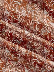 Shutterstock Glamance Glamance Shutterstock Multicolor Floral & Animal Print Casual Elegant Modest Blouse, Long Sleeve Collared Shirt For Women, Suitable For Daily Wear, Work, Outing, Office, Travel, Date, Party In Autumn/Winter Orange Shirt For Women Summer Shirts Woman Women Blouses And Shirts Printed Shirt Chic Stylish Clothing Collection