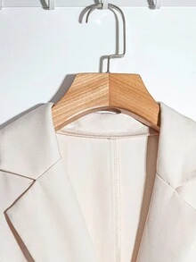 Franclia Women's French Style Elegant Blazer Collar High-End 2 In 1 Dress Fall Cloth For Women