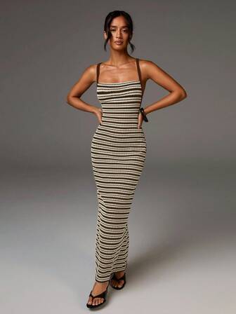 Athîral 女士时尚度假休闲细肩带连衣裙