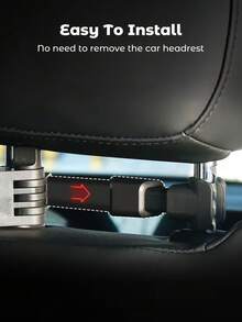 Teckwe Car Back Seat Headrest Tablet Phone Holder, Compatible With 4.7-12.9 Inch Devices, Adjustable, Suitable For Road Trips - Multicolor - View 7