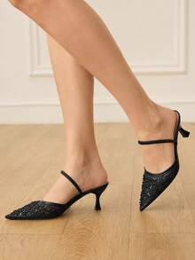 CUCCOO HITCHD Women's Fashion Floral Elegant Party High Heel Sandals For Christmas