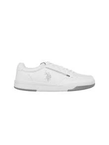 US Polo Assn U.S. Polo Assn Men's Sneakers White STEVE003 - White - View 1