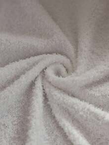 Louniche Cárdigan casual de mujer de cuello en V suelto con forro polar por un solo lado, suave y cómodo, para otoño/invierno - Blanco - Ver 7