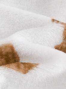 Cozy Pixies 新生男宝宝卡通熊耳连帽长袖连体衣，加厚抓绒，冬季万圣节服装，冬季婴儿连帽睡衣，婴儿动物服装，婴儿熊套装，婴儿保暖连体衣，秋季婴儿熊装 - 彩色 - 查看 6