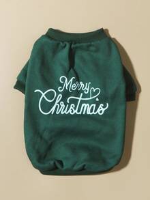 1 chiếc áo nỉ Giáng sinh cho thú cưng - Nhiều màu - Xem 1