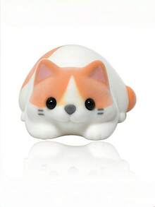 Zazumi Squishy Soft Gel Fidget Puff Flocking Figure Cute Desk Decor For Party Favors Gifts Office Stress Relief Sensory Play - Multicolor - View 11