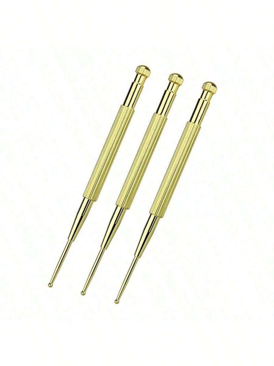 1 件青铜穴位按摩棒，不锈钢穴位按摩笔，适用于全身、眼周、面部经络、足底 - 彩色 - 查看 1